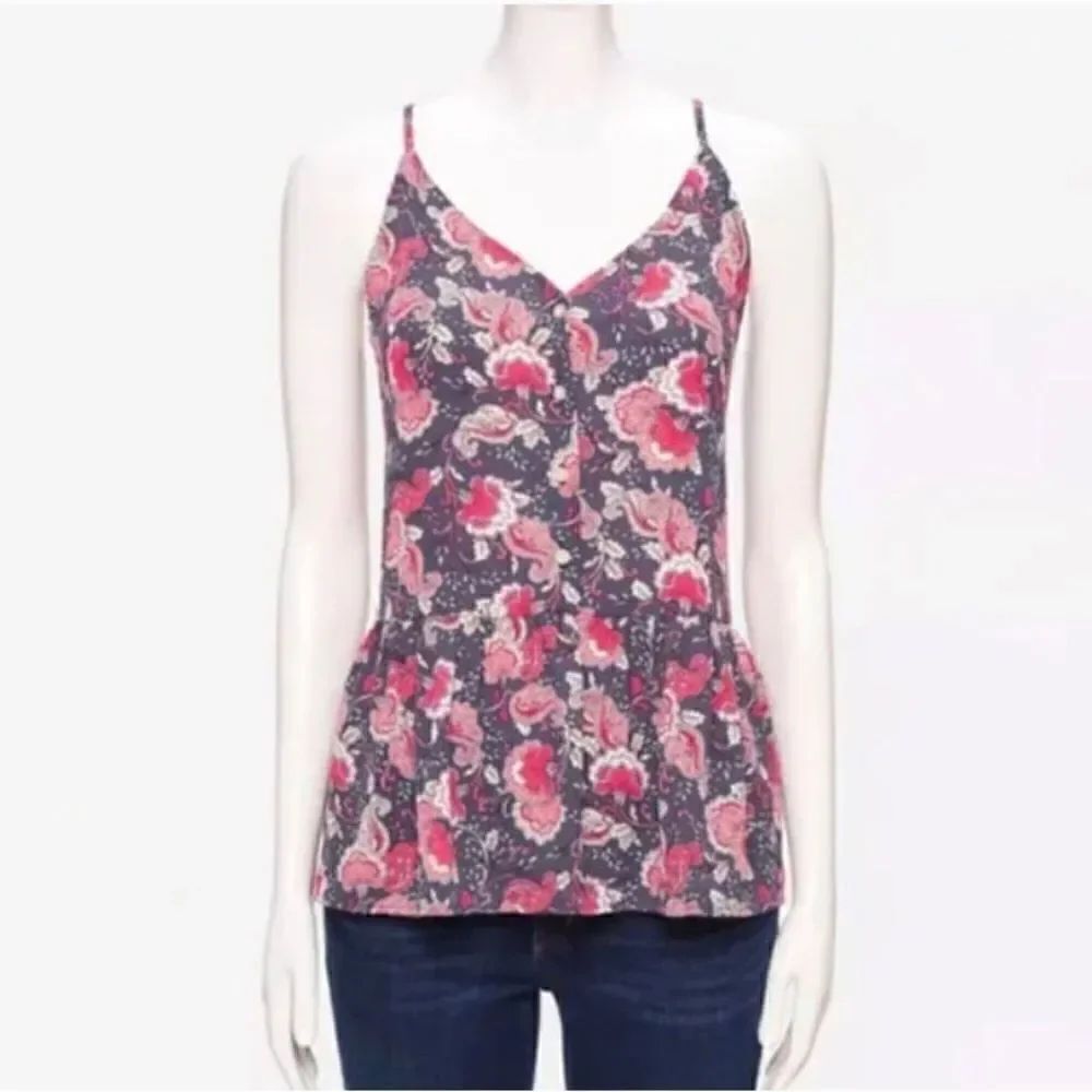 Loft paisley print top 